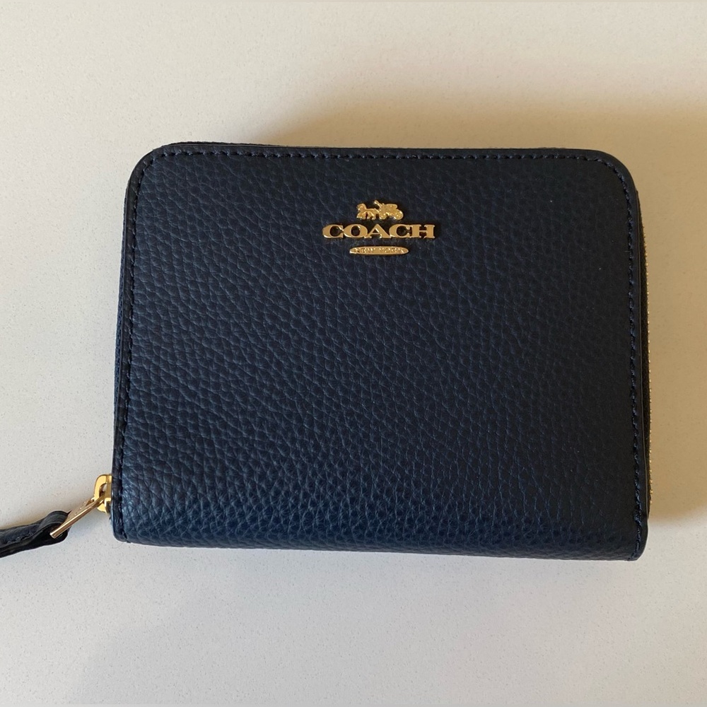 Coach leather wallet
